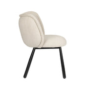 FANNUR PTP Hand-Finished Beige Panda Chairs - Timeless Elegance