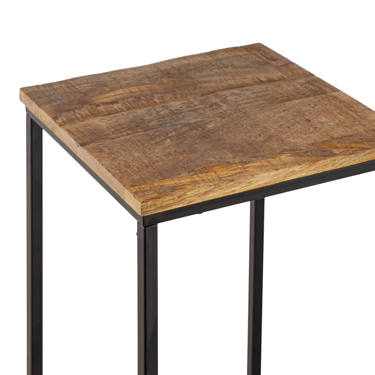 Flower columns Set B 25 and 20 H 78 and 67 cm flowers stool peru plant stand square