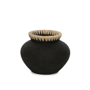 Timeless Artisan Black Vase - Luxury Handmade Design Statement