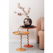 Timeless Handmade Zig Zag Side Table - Premium Artisan Design