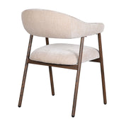 FANNUR PTP Hand-Finished Tan Scandi Chairs - Elegant Minimalism