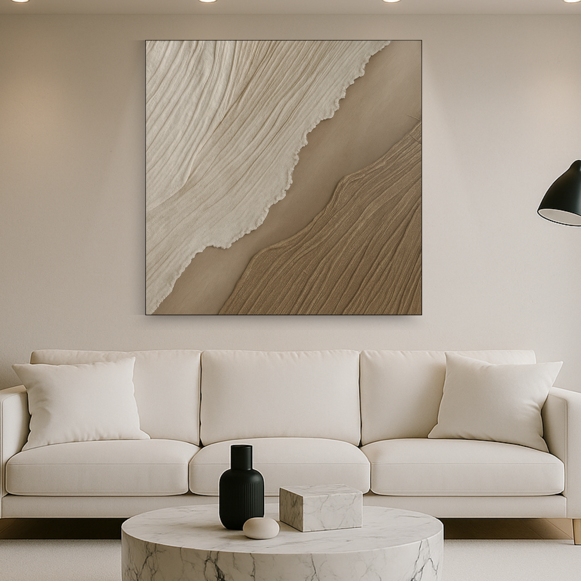 Quiet sand movement