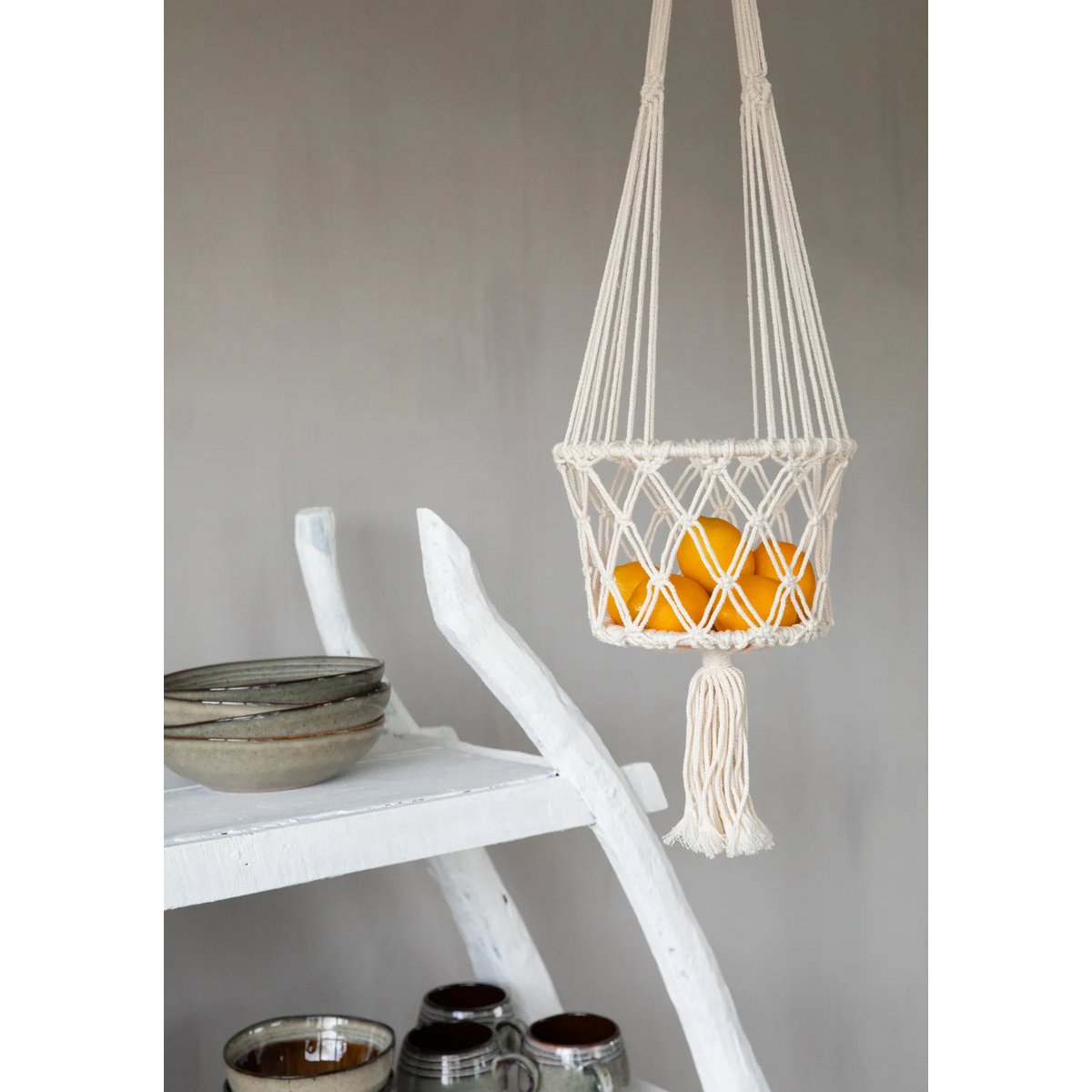Handmade Luxury Macrame Plant Holder - Artisan Curated Design