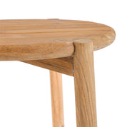 Timeless Handmade Artisan Side Table in Premium Natural Materials
