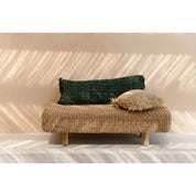 Handmade Water Hyacinth Bench - Timeless Artisan Design
