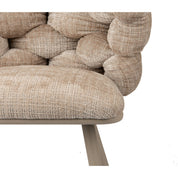 Elegant Hand-Finished Rock Chairs in Neutral Tones – Set of 2