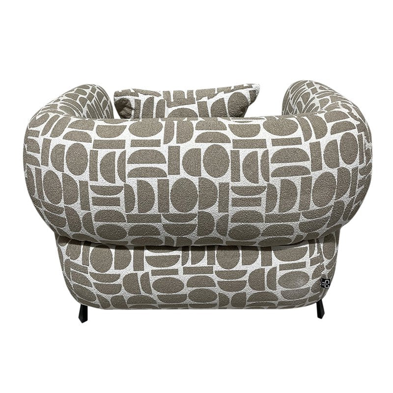 Handcrafted Luxury Lounge Chair Amon in Authentic Natural Design