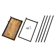 Handmade Artisan Side Table - Timeless Luxury Design 25x60cm