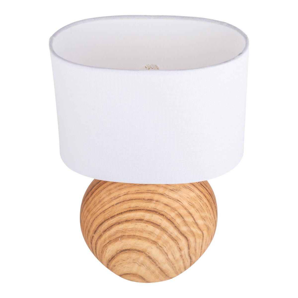 Handcrafted Luxury Ceramic Table Lamp with Natural Fabric Shade