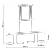 Timeless Artisan Pendant Lamp in Brown and Beige Luxury Design