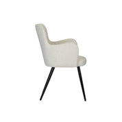 Elegant Pearl White Wing Chairs - Artisanal Luxury Set of 2
