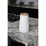 Handcrafted Luxury Vase - Timeless Artisan Design in White