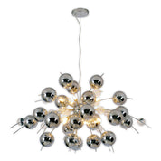 Timeless Artisan Pendant Lamp in Chrome with Natural Elegance