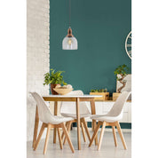 Handcrafted Mumbai Glass Pendant Lamp - Timeless Luxury Design