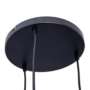 Handcrafted Luxury Pendant Light in Black and Gold Finish