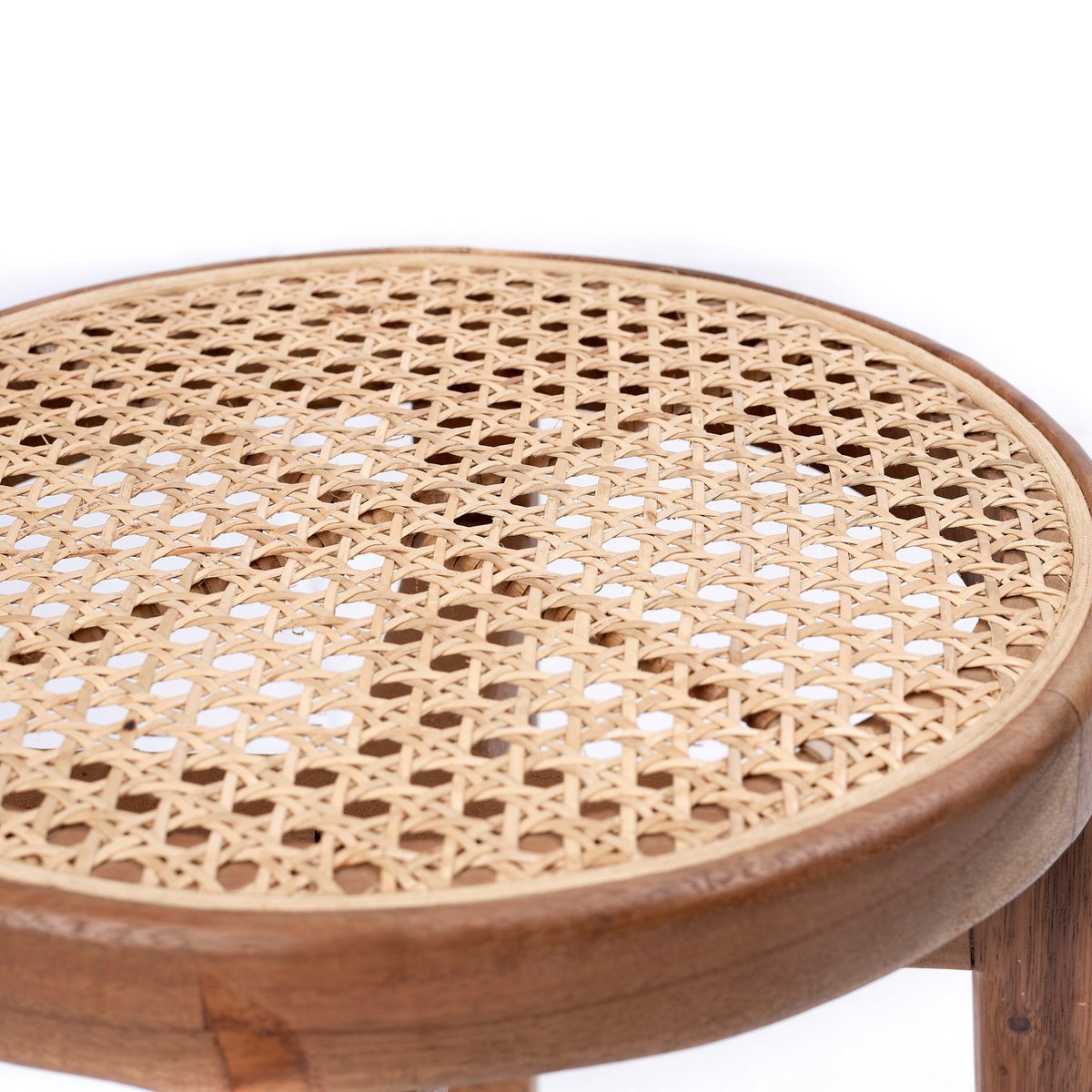 Caramin trembesi & rattan stool