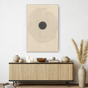 Still beige circle - Set