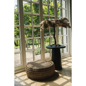 Timeless Handmade Artisan Side Table in Premium Black Finish