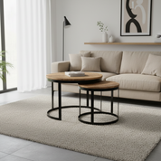 Handcrafted Artisan Coffee Table Set