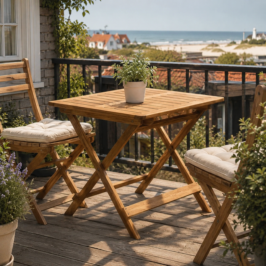 Bare balcony